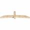 Ekena Millwork Bellingham Rough Sawn Timber Gable Bracket, Douglas Fir, 96"W x 28"H x 6"D x 6"F, 7/12 Pitch GBW096X28X0606BEL00RDF - alternate 2